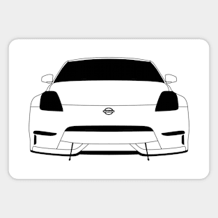 350Z Nismo Black Outline Magnet